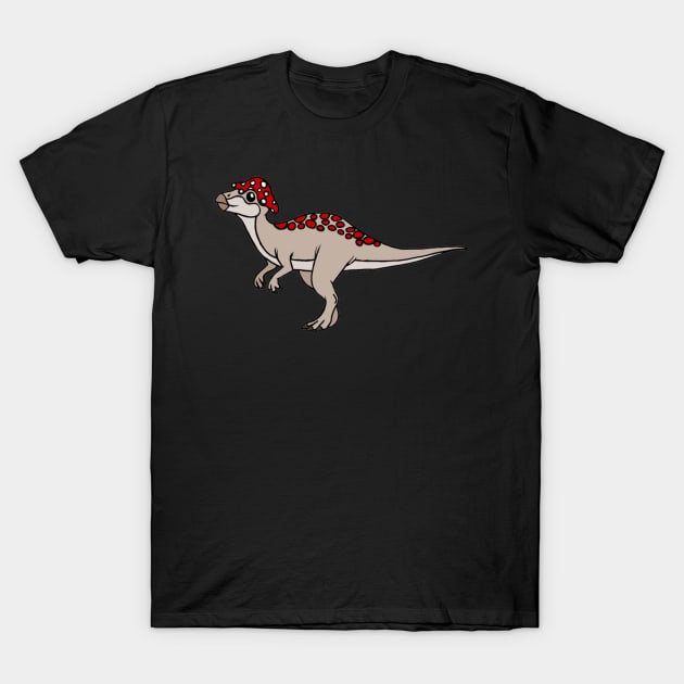 Pachycephalosaurus Mushie T-Shirt by MushieCreatures